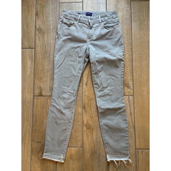 NYDJ Denim - NYDJ Jeans Womens 2 Gray Ami Skinny Legging LiftxTuck Denim